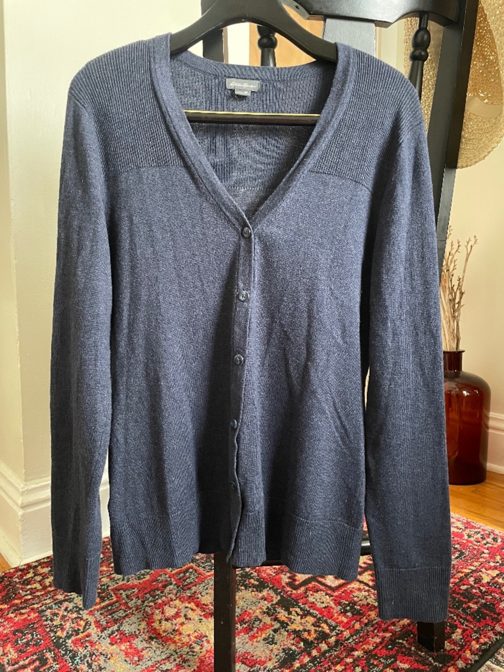 Eddie Bauer Classic Button Front Cardigan